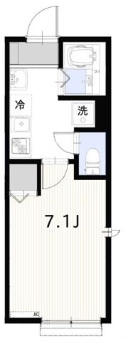 ベルンハルト馬橋の間取り画像