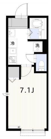 ベルンハルト馬橋の間取り画像