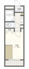 パークメゾン七本木Bの間取り画像