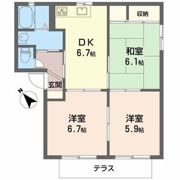 シャーメゾン笠松の間取り画像