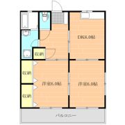 Do城南B棟の間取り画像