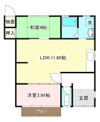 篠尾借家の間取り画像