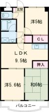 ヴィクトワール弐番館の間取り画像