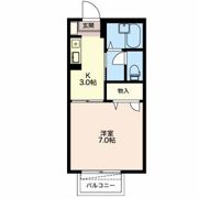 サンリット Bの間取り画像