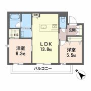 ボヤージュ春日の間取り画像