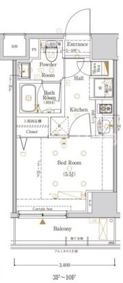Log横浜鶴見の間取り画像