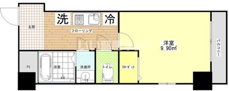 フェリチタ越谷駅前の間取り画像