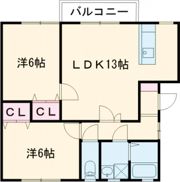 グランアムールの間取り画像