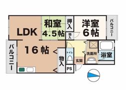 ランベール池北の間取り画像