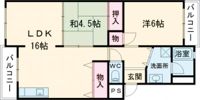 ランベール池北の間取り画像