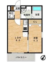 ジーメゾン柏西原の間取り画像