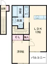 クラウドナインの間取り画像