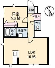 MarroneBの間取り画像