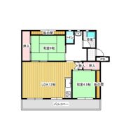 ユートピア東長崎1号棟の間取り画像