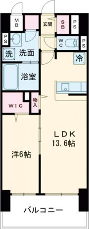 エターナ千里丘の間取り画像