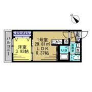 AJ南柏SouthⅡの間取り画像