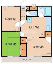 石垣ハイツの間取り画像