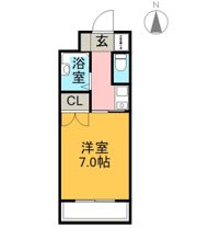 ガウディ白山の間取り画像