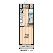Castle Hills 柳ヶ瀬(キャッスルヒルズヤナガセ)の間取り画像