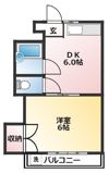 鏡川コートハウスの間取り画像