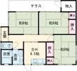 落合貸家Eの間取り画像