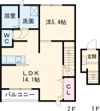 クオーレ白須賀の間取り画像