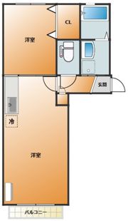 APRICOT GARDENの間取り画像