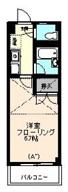 エルム国立の間取り画像