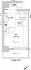 RELUXIA横濱反町の間取り画像