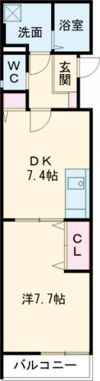 ノアール白須賀の間取り画像