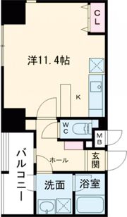 La Chic Ceriseの間取り画像