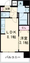 C.COLORⅢの間取り画像
