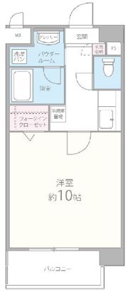 ベルメゾン・エグレットの間取り画像