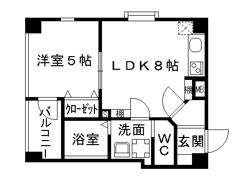 Venus courtの間取り画像