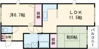 ビューハーモニーの間取り画像