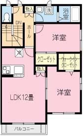 ガーデンヒルズの間取り画像