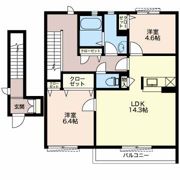 ヴィラ・アイリスAの間取り画像