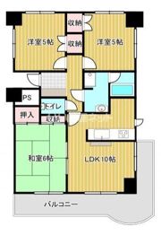 ベルメール香西の間取り画像