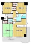 ベルメール香西の間取り画像