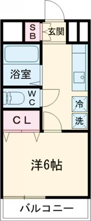 カリーノ福生の間取り画像