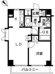 スカイコート富士見台の間取り画像