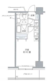 プライムアーバン豊洲の間取り画像