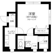 リタ方南町の間取り画像