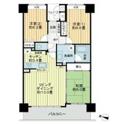 ライオンズマンション北四番丁の間取り画像