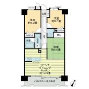 ライオンズマンション一社東の間取り画像