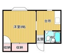 キャピトルハイツ北山の間取り画像