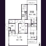 カスティーヨ杵島の間取り画像