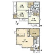 元福岡戸建の間取り画像