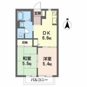 サンクス Eの間取り画像