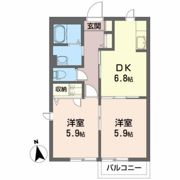 モントレー若宮 Aの間取り画像